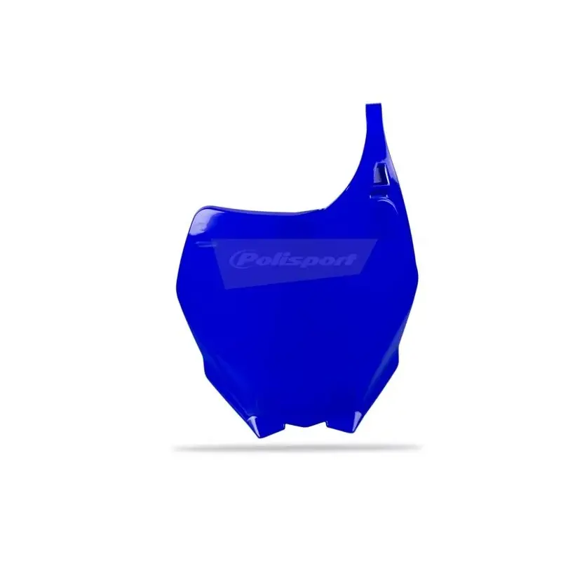 Plaque numéro frontale Polisport bleu Yamaha