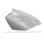 Plaques latérales Polisport blanc Yamaha YZ125/YZ250
