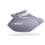 Plaques latérales Polisport blanc Yamaha YZ250F/YZ450F
