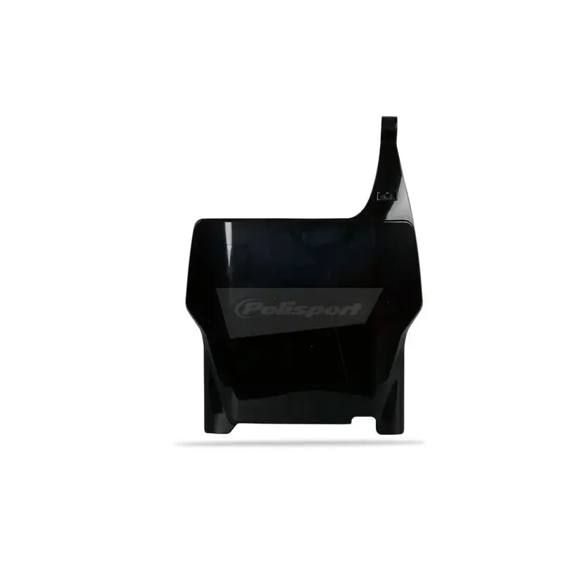 Plaque numéro frontale Polisport noir Honda