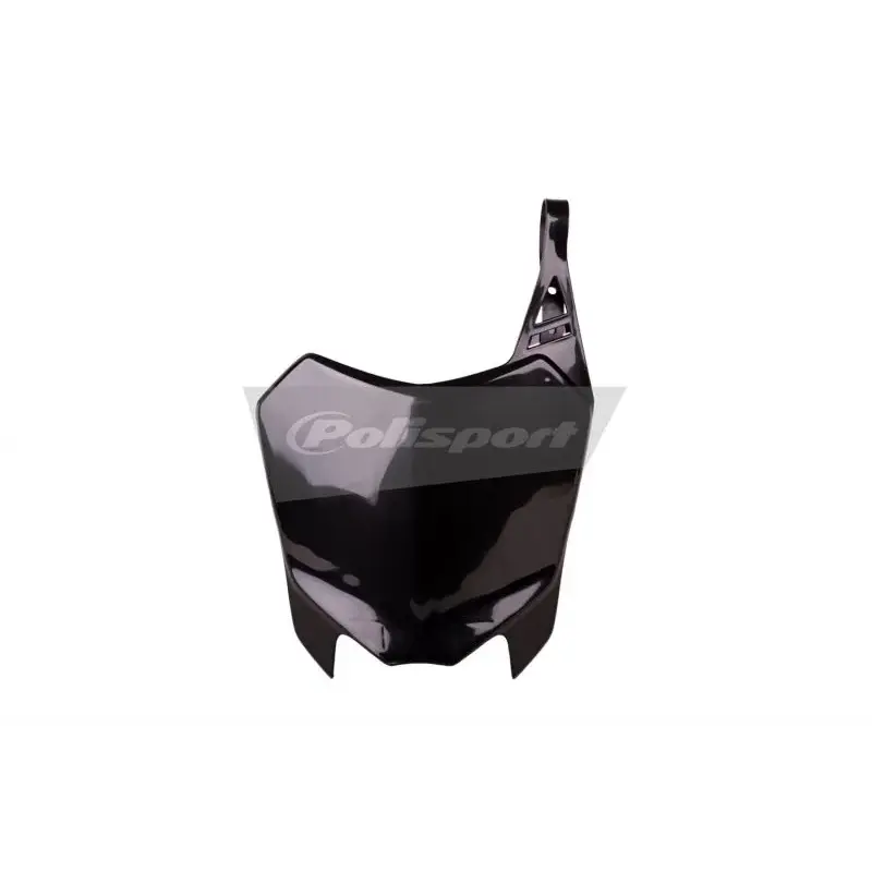 Plaque numéro frontale Polisport noir Honda CRF110F
