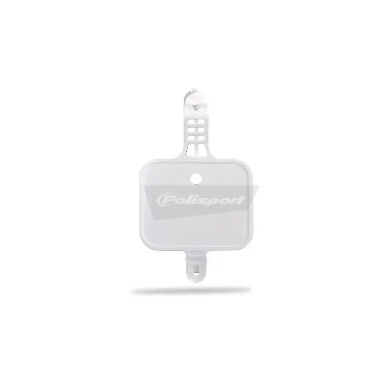 Plaque numéro frontale Polisport blanc Honda CRF50F