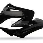 Ouïes de radiateur Polisport noir Honda CRF250R/CRF450R