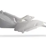 Plaques latérales Polisport blanc Honda CR125R/CR250R