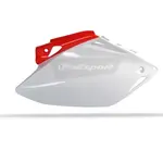 Plaques latérales Polisport couleur origine rouge/blanc Honda CRF450R