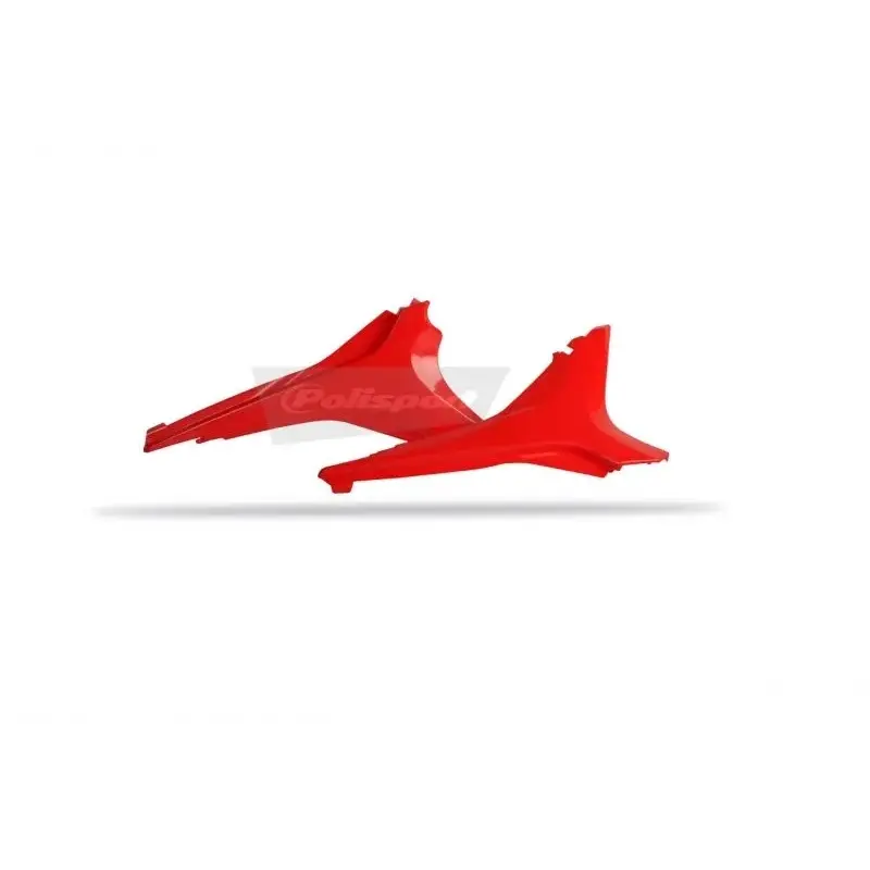Caches boîte à air Polisport rouge Honda CRF250R/CRF450R