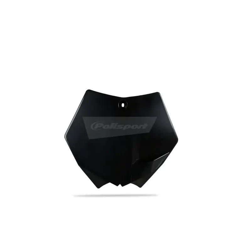 Plaque numéro frontale Polisport noir KTM