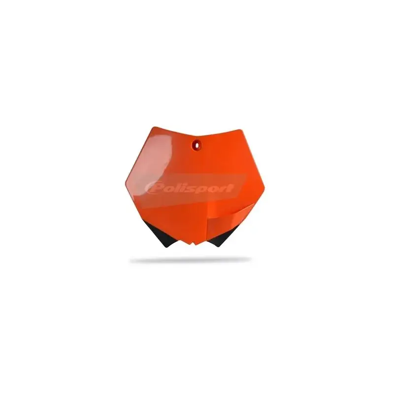 Plaque numéro frontale Polisport orange KTM