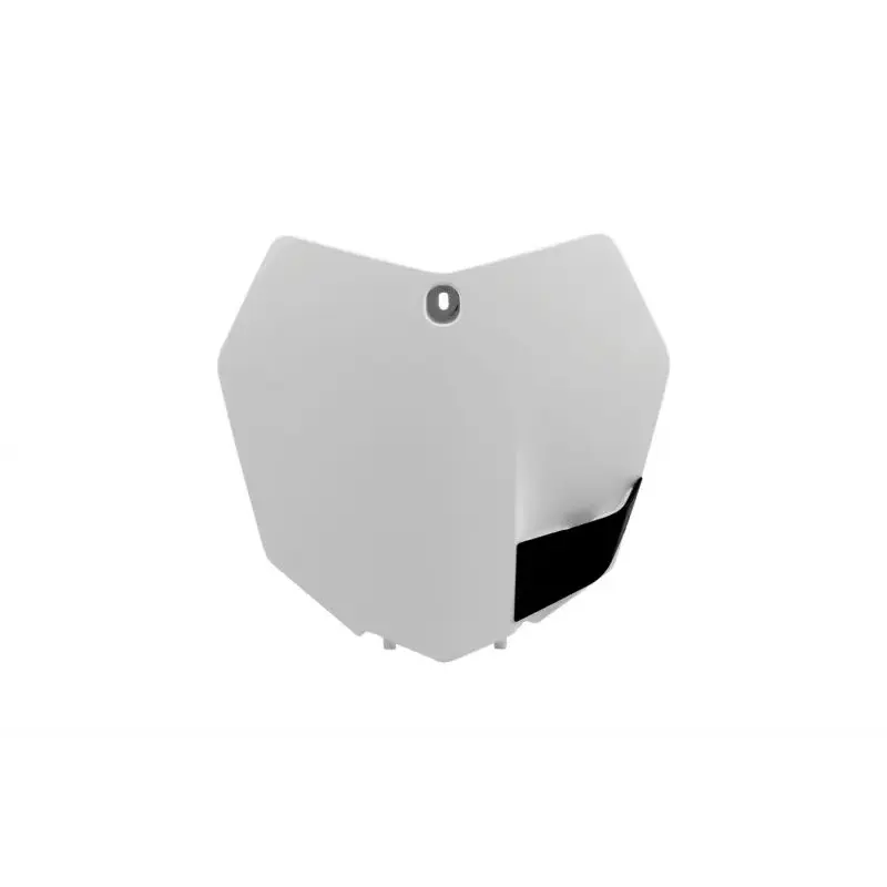 Plaque numéro frontale Polisport blanc KTM