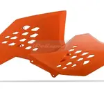 Ouïes de radiateur Polisport orange KTM