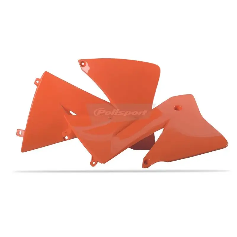 Ouïes de radiateur Polisport orange KTM