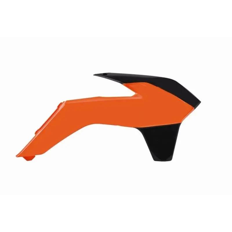 Ouïes de radiateur Polisport couleur origine 13-14 orange/noir KTM SX85