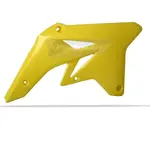 Ouïes de radiateur Polisport jaune Suzuki RM-Z250