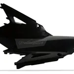 Plaques latérales Polisport noir Suzuki RM-Z450