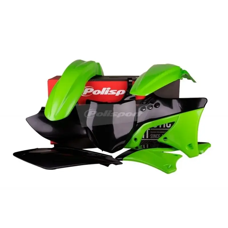 Kit plastique POLISPORT couleur origine (2012) Kawasaki KX250F