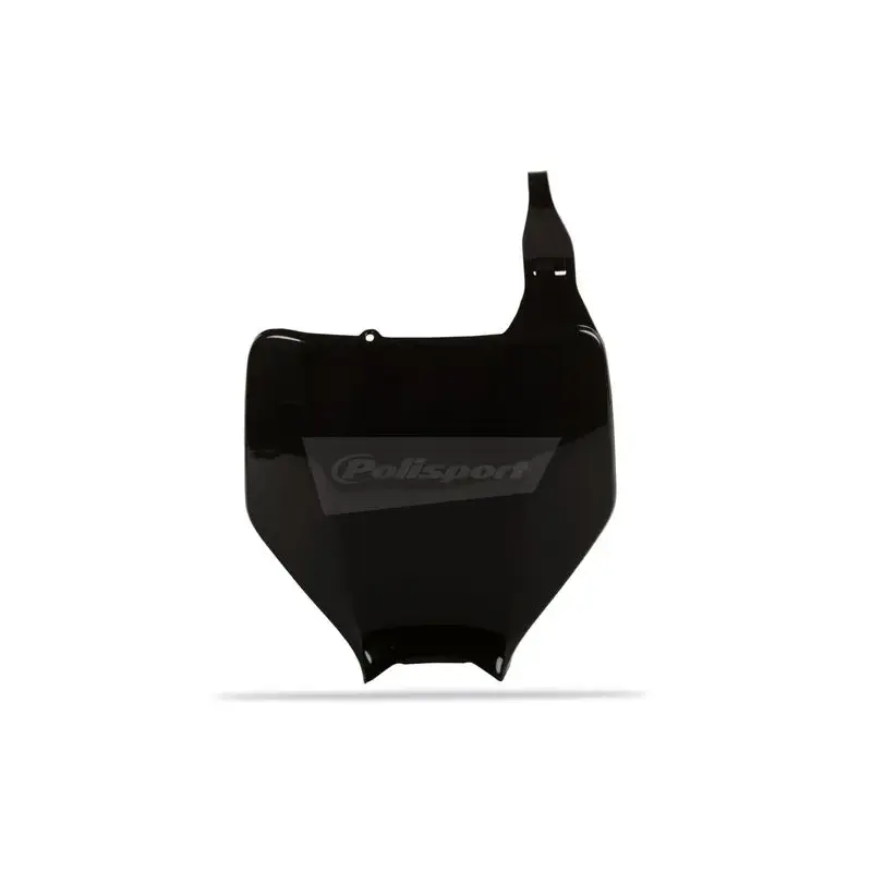 Plaque numéro frontale Polisport noir Kawasaki KX/KX-F et Suzuki RM-Z250