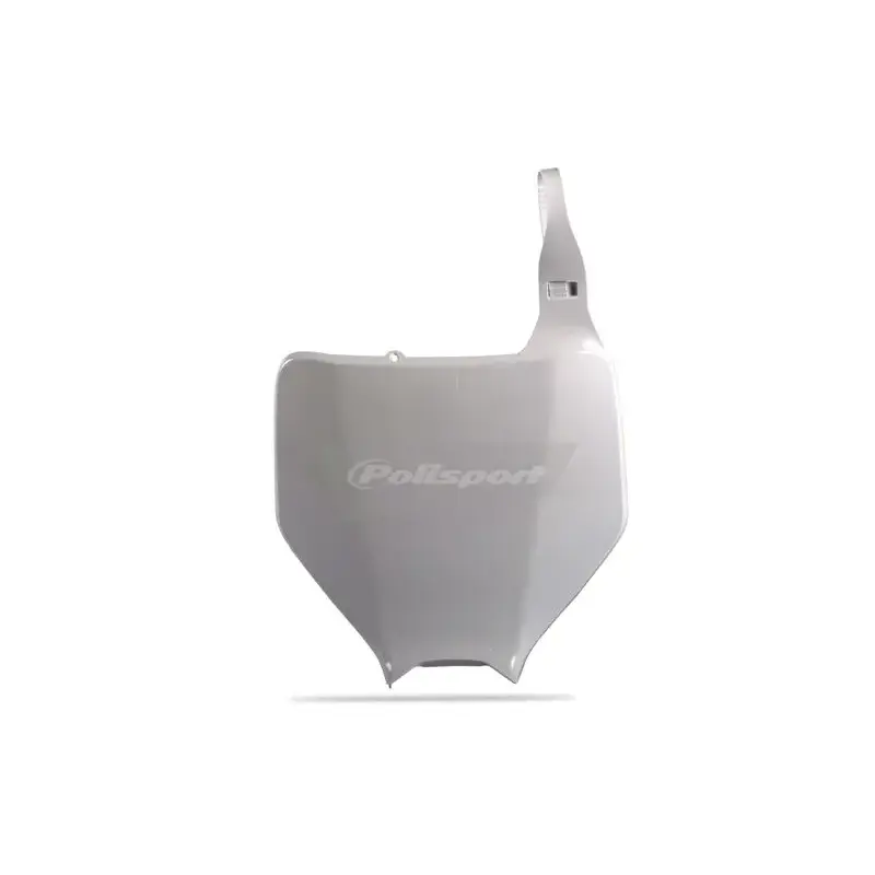 Plaque numéro frontale Polisport blanc Kawasaki KX/KX-F et Suzuki RM-Z250