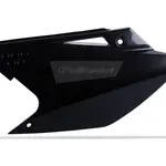 Plaques latérales Polisport noir Kawasaki KX250F
