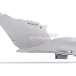 Plaques latérales Polisport Blanc KTM KX125/KX250