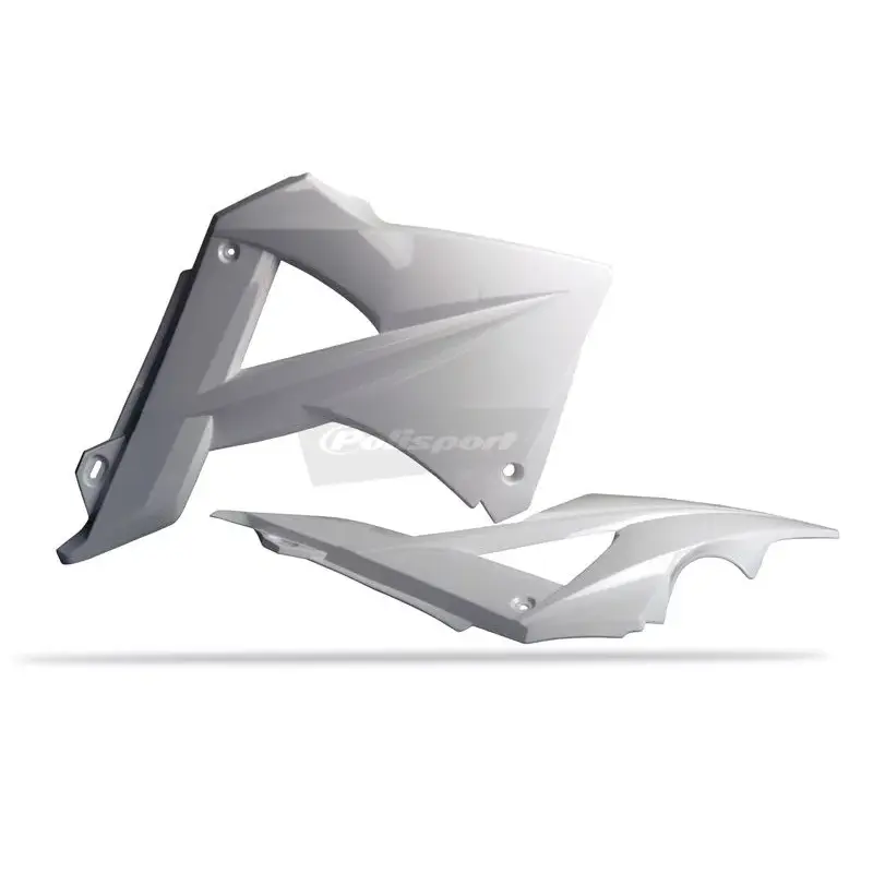 Ouïes de radiateur Polisport blanc Gas Gas