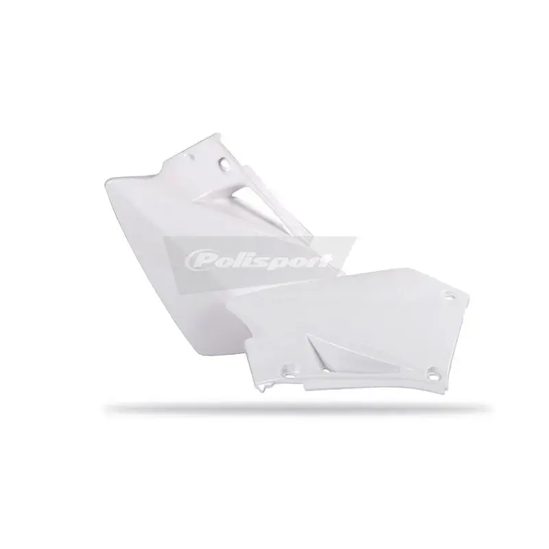 Plaques latérales Polisport blanc Gas Gas EC/EC-E/EC-F