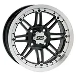 Jante Utilitaire ITP SS216 noir/alu quad 14x7 4x137 5+2