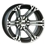 Jante utilitaire ITP SS212 noir/alu quad 14x8 4x137 5+3