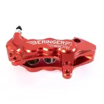 Etrier de frein axial gauche BERINGER Aerotec® 6 pistons Ø27mm rouge