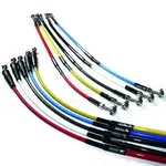 Durite de frein VENHILL argent/raccord inox Honda