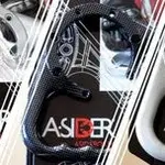 Poignée de réservoir A-SIDER Black Edition sans vis noir Ducati Panigale 1199/1299