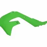 Ouïes de radiateur polisport vert kawasaki kx450