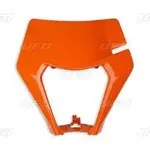Plaque numéro frontale UFO orange KTM EXC/EXC-F