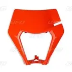 Plaque numéro frontale UFO orange fluo KTM EXC/EXC-F