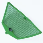 Grille de collecteur R&amp;G RACING alu vert Kawasaki ZX-10R