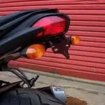 Support de plaque R&amp;G RACING noir Yamaha