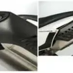 Support de plaque R&amp;G RACING noir Aprilia Dorsoduro