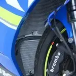 Protection de radiateur R&amp;G Racing noir Suzuki GSX-R1000