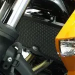 Protection de radiateur R&amp;G Racing verte Kawasaki