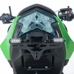 Support de plaque R&amp;G RACING noir Kawasaki Z125
