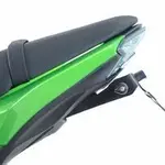 Support de plaque R&amp;G RACING noir Kawasaki Z125