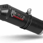 Silencieux mivv oval carbone/casquette carbone suzuki gsx-1300r hayabusa