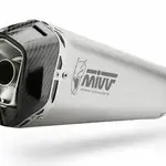 Silencieux MIVV Delta Race inox /casquette carbone Honda X-ADV 750