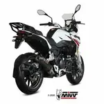 Silencieux MIVV Oval carbone/casquette carbone Benelli TRK 251