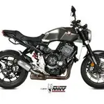 Silencieux MIVV MK3 inox/casquette inox Honda CB1000R