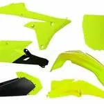 Kit plastique RACETECH jaune fluo/noir Yamaha YZ250F/450F