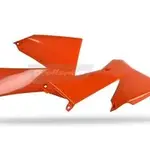 Ouïes de radiateur Polisport orange KTM SX85