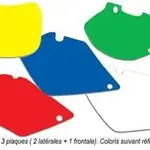 Fonds de plaque BLACKBIRD jaune Husaberg FE/TE