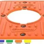 Caoutchouc de remplacement trépied POLISPORT orange