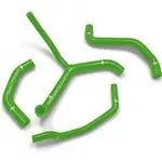 Durites de radiateur SAMCO type transformation &quot;Y&quot; vert - 4 durites Kawasaki ZX10R