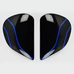PLATINE ECRAN ARAI SAJ FIELD BLUE CASQUE INTEGRAL